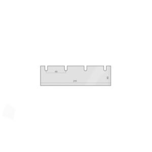 yüzey soyma - Yüzey Soyma Bıçağı Katlanmış 215x60x1 mm