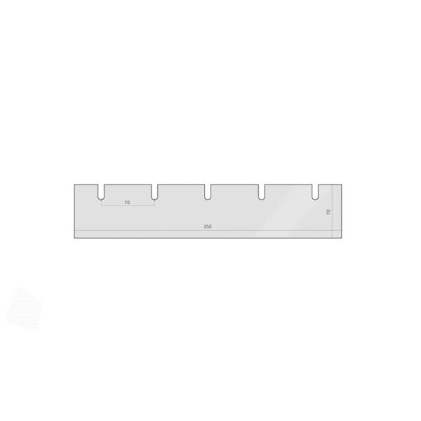 yüzey soyma - Yüzey Soyma Bıçağı Katlanmış 350x70x1 mm